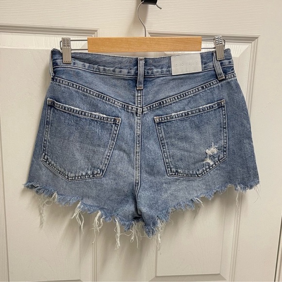 Pistola Distressed Denim Shorts. Sz 28 - Picture 8 of 10